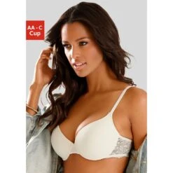 Nuance Schalen-BH, Im Rücken Aus Spitze, Cups Aus Microtouch, Dessous