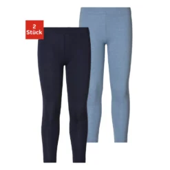 H.I.S Leggings, (Packung, 2 Tlg.), Basic Im Doppelpack