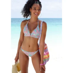 Venice Beach Bikini-Hose »Paislee«, In Knapperer Schnittform