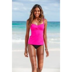 S.Oliver Bügel-Tankini-Top »Spain«, Mit Wickeloptik