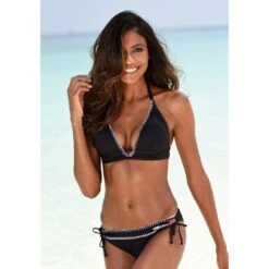 Sunseeker Bikini-Hose »Dainty«, Mit Häkelkante Und Seitlichen Bindebändern