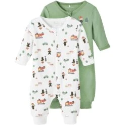 Name It Strampler »NBMNIGHTSUIT 2P ZIP FIREFIGHTER NOOS«