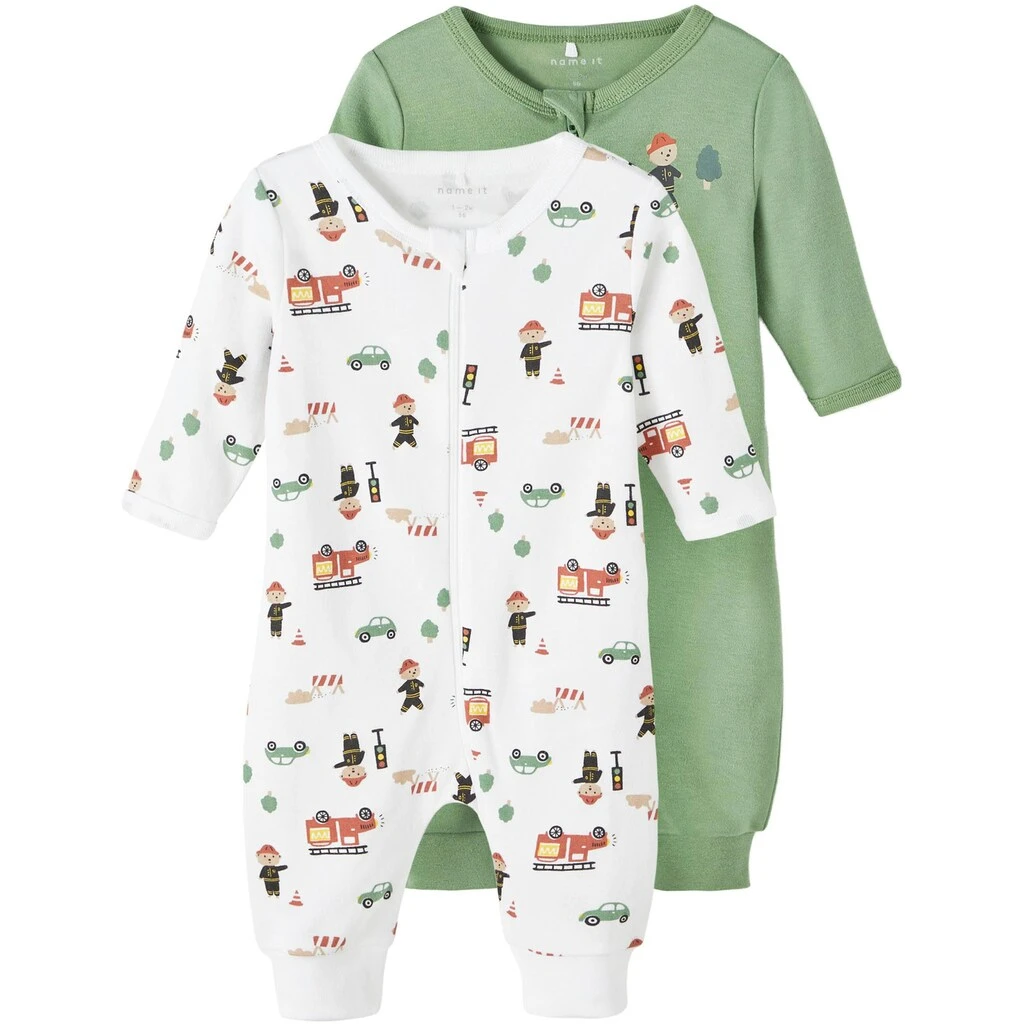 Name It Strampler »NBMNIGHTSUIT 2P ZIP FIREFIGHTER NOOS« 1 Name It Strampler »NBMNIGHTSUIT 2P ZIP FIREFIGHTER NOOS«