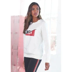 Bench. Sweatshirt, Mit Frontalem Logodruck