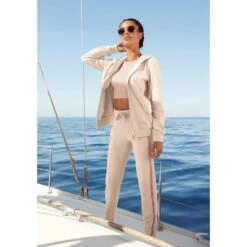 Bench. Kapuzensweatjacke, Mit Glitzer Streifen -Angebote Bade Fein Store fded1609566d9baf8404388b342299d5